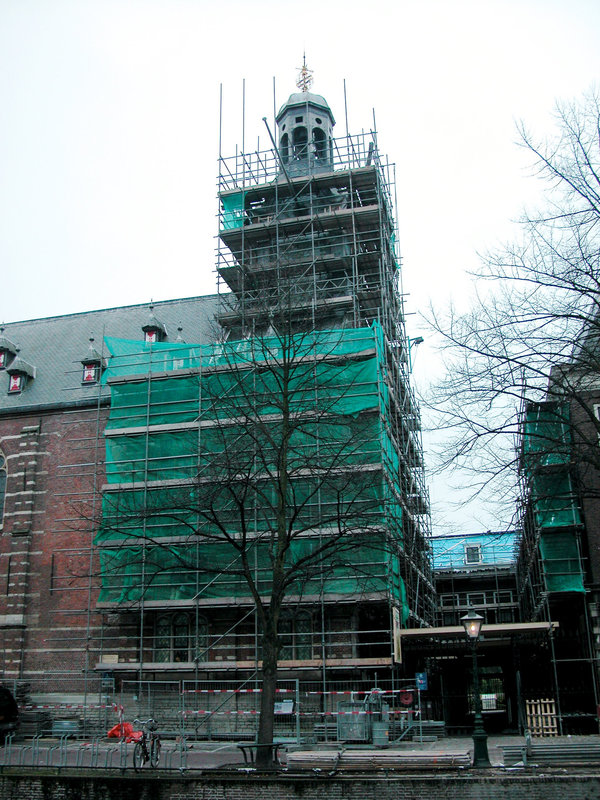 The Academy Building is being renovated