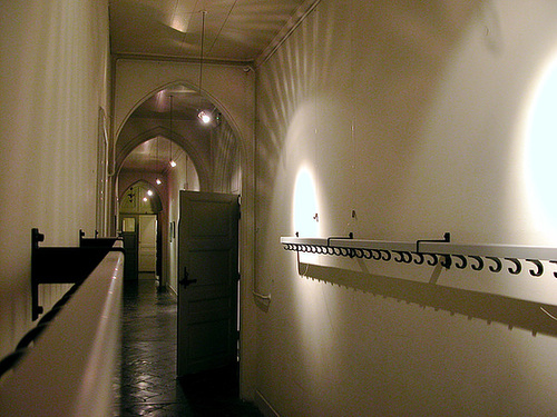 Corridor of the Kloosterkerk (Cloister Church) in The Hague