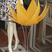 lotus lampshade - wire and cloth