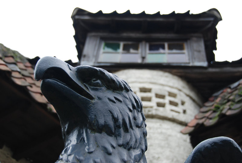 French imperial Eagle at the Lion's Mound
