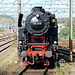 Celebration of the centenary of Haarlem Railway Station: Engine 65 018 arriving from Zandvoort