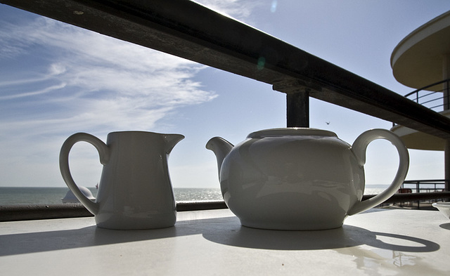 Tea on the terrace