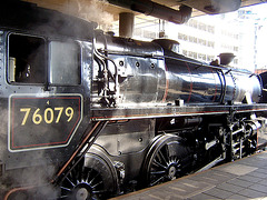 Cotton Mill Express- 76079 at Manchester Victoria