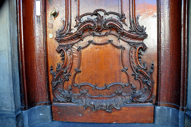 Door of the Snouck Hurgronje House