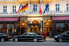 The famous Sacher hotel