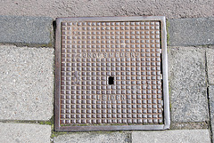 Sewer cover of the Kon. Nederlandse Grofsmederij