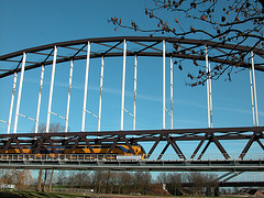 Railway bridge at Schalkwijk