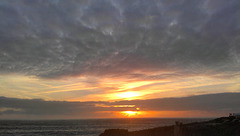 Sunset over Boco Do Inferno Cascais Portugal