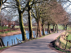 The road around the fort Everdingen