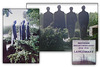 Langemark Military Cemetery August 2003 - statues