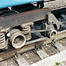 At Kovel station: drive belts for the generator of the train wagon
