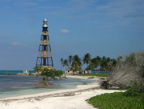 Lighthouse at Cayo Jutias