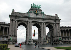 Arch to celebrate the independence of Belgium