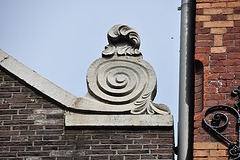 Gable ornament in Amsterdam