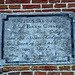 Foudgum in Friesland: First stone from 1808 of the new church