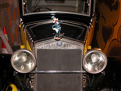 André Franquin exhibition in Brussels: the car of Gaston Lagaffe: 1925 Fiat 509