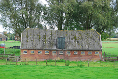 Foudgum in Friesland: old shed