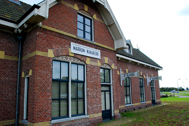 The old station Marrum-Westnijkerk