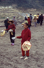 Souvenir Sellers at the Beginning of the Shenong Stream