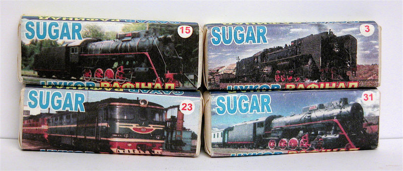 Sugar Cubes from the Ukrainian train