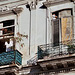 Havana Balconies- How did he get up there?