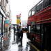 Paddington Bus station in the rain