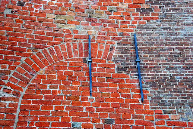 Foudgum in Friesland: Church tower with old and new part