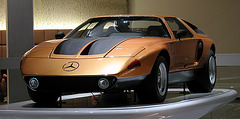 In the Mercedes-Museum: Mercedes-Benz C111