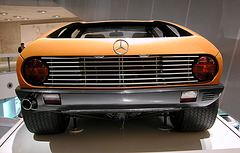 In the Mercedes-Museum: Mercedes C111