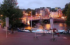 View of Amsterdam from the Opera