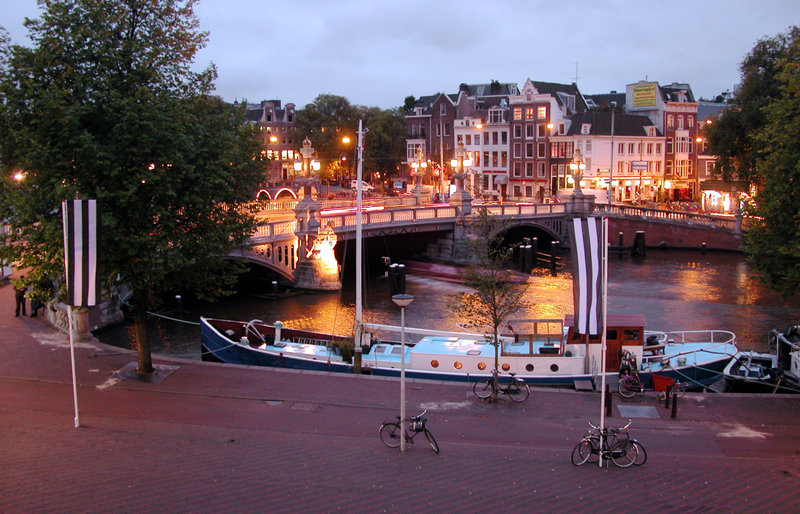 View of Amsterdam from the Opera