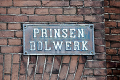 Street sign in Haarlem