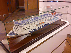 Model of the Stena Line Britannica