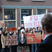 433rd dies natalis of Leiden University: student protest at proposed merger of faculties