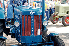 Oldtimer day at Ruinerwold: Hanomag tractor