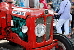 Oldtimer day at Ruinerwold: Volvo BM 400 tractor