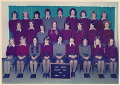 1976 Sandy's form 4 class photo