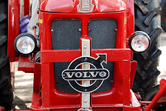 Oldtimer day at Ruinerwold: Volvo BM tractor