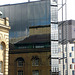 Reflection from London Bridge Station
