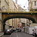 Bridged street in Vienna