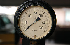 Dial of a diesel nozzle tester