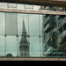 St Giles in the Fields reflected