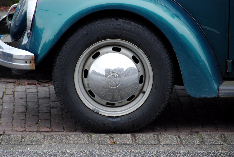 Wheel of a Volkswagen