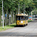 Old tram and slightly newer tram