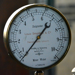 Nederlands Stoommachine Museum – Zuigmeter van Louis Smulders & Co