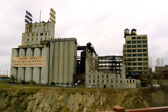 Gold Medal Flour Mill in Minneapolis, Minnesota, USA