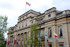 Canada House on Trafalgar Square