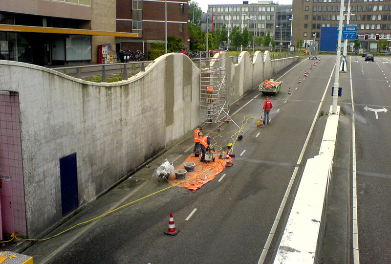 Work on the Station Square tunnel – again