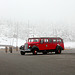 Glacier National Park (Montana, USA): retro tour bus