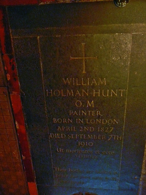 holman-hunt, st.paul's cathedral, london